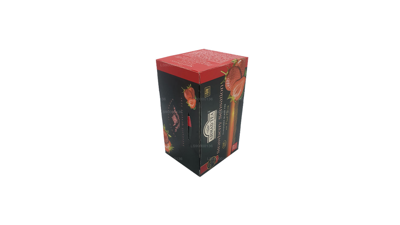 Ahmad Tea Strawberry 20 sachets de thé en aluminium (40 g)