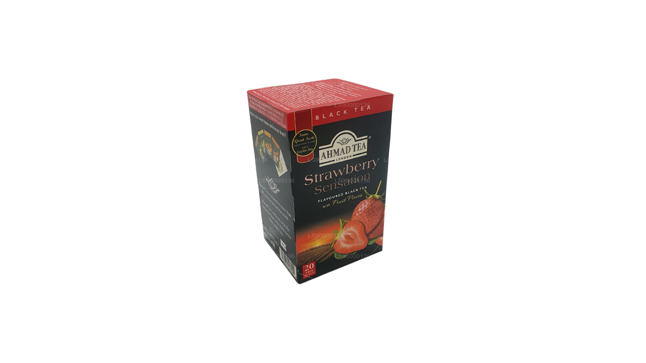 Ahmad Tea Strawberry 20 sachets de thé en aluminium (40 g)