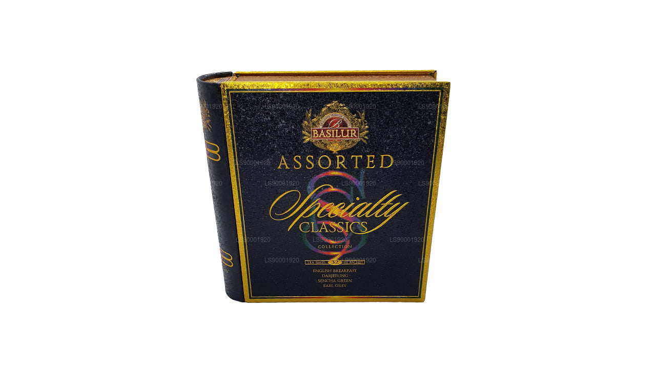 Cahier à thé Basilur « Specialty Classic Tin » (60 g) Caddy