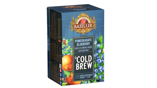 Basilur Cold Brew « Pomegranate Blueberry » (40 g) 20 sachets de thé