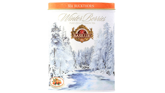 Baies d'hiver Basilur « Argousier » (100 g) en boîte