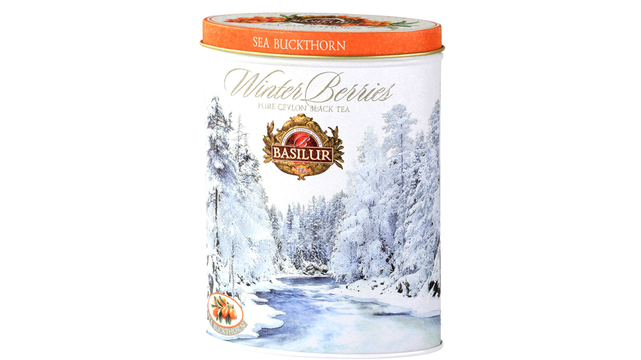 Baies d'hiver Basilur « Argousier » (100 g) en boîte