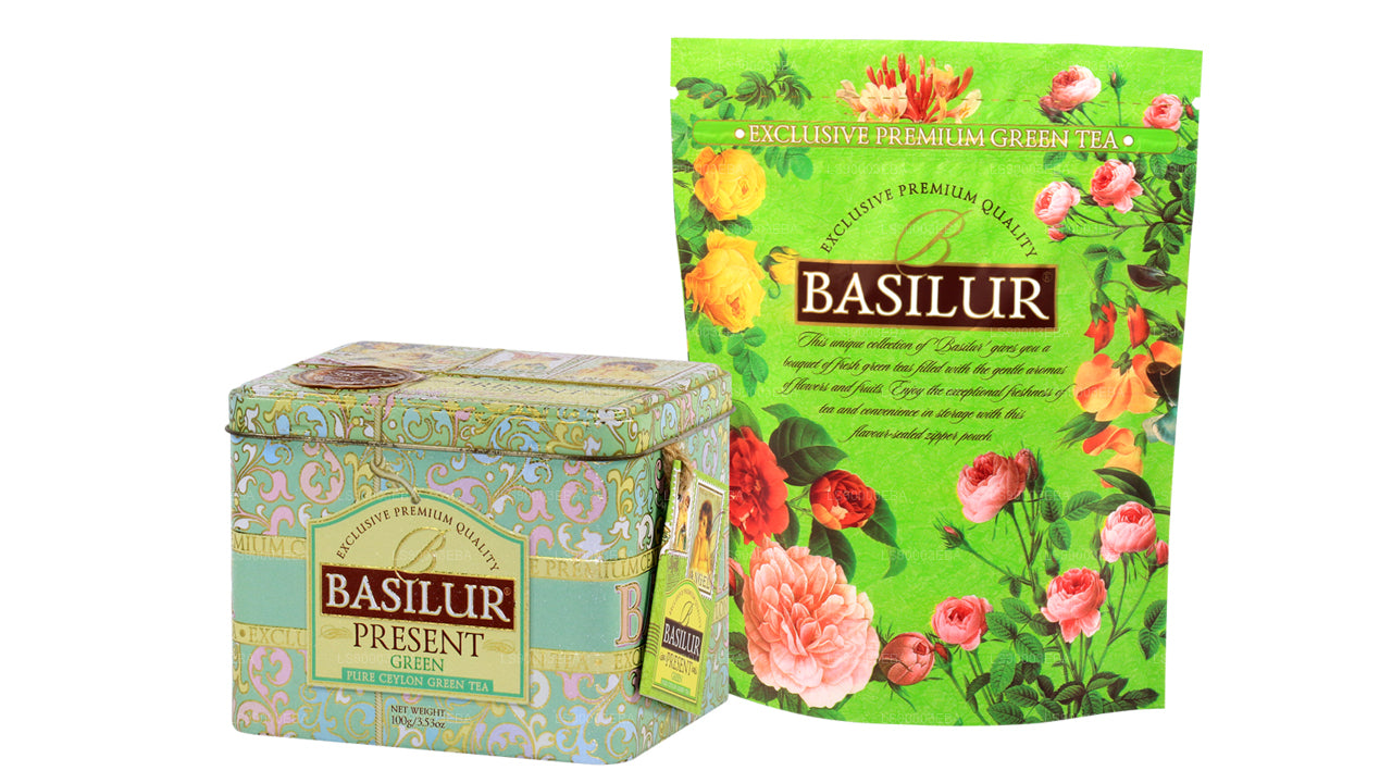 Boîte cadeau Basilur « Green » (100 g)