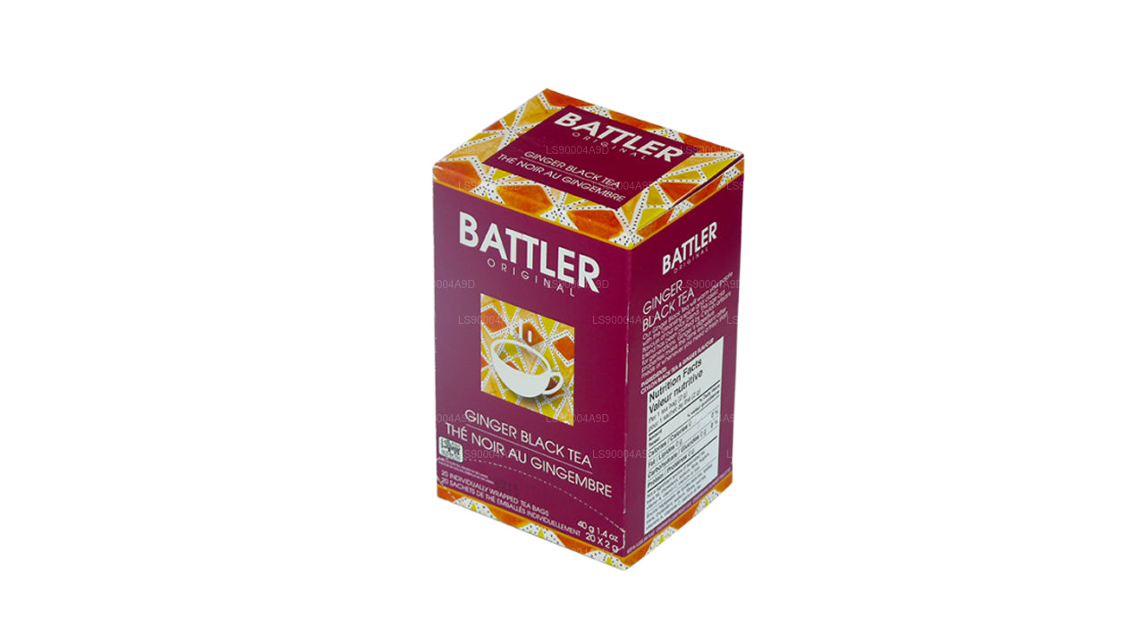 Thé noir au gingembre Battler Original (40 g) 20 sachets