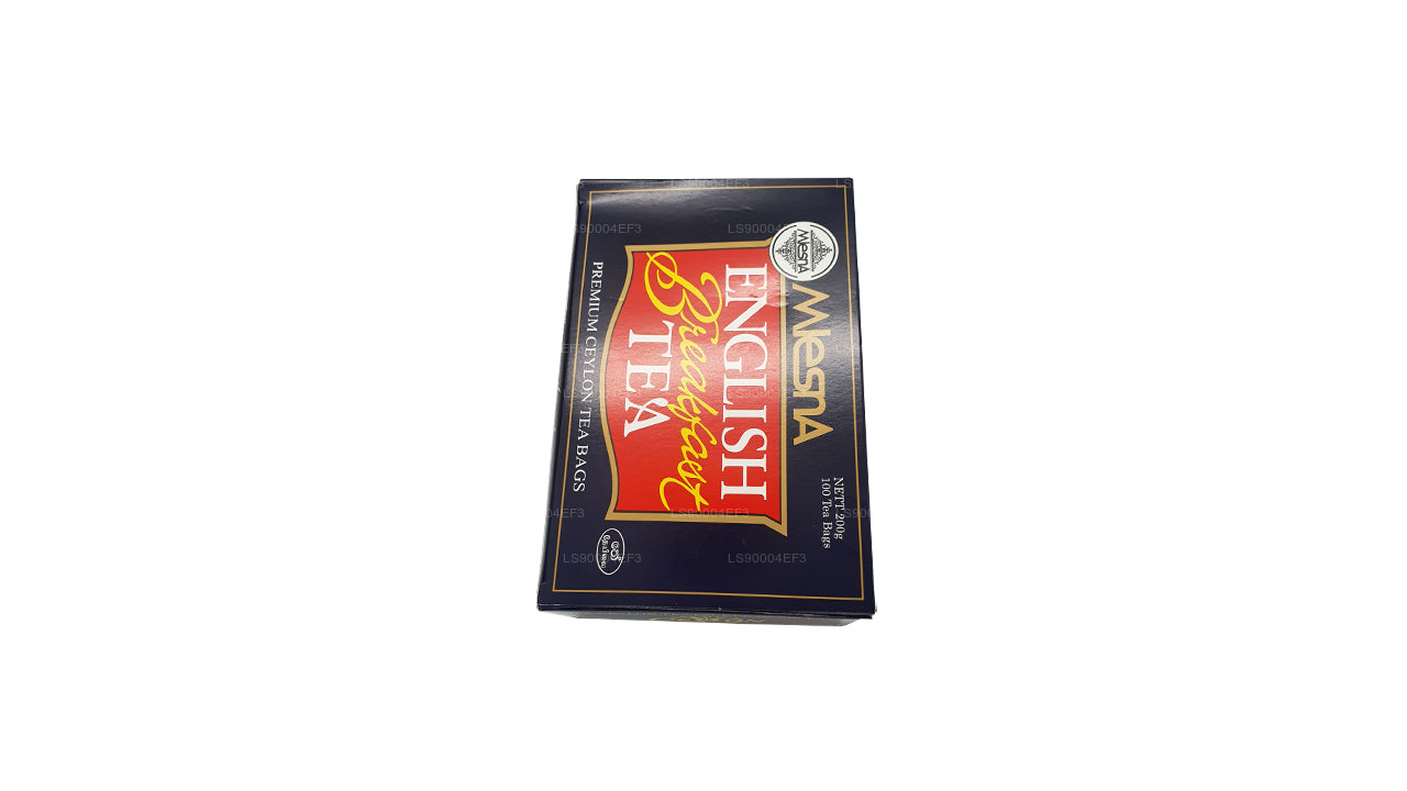 Thé anglais pour petit-déjeuner Mlesna (200 g) 100 sachets de thé