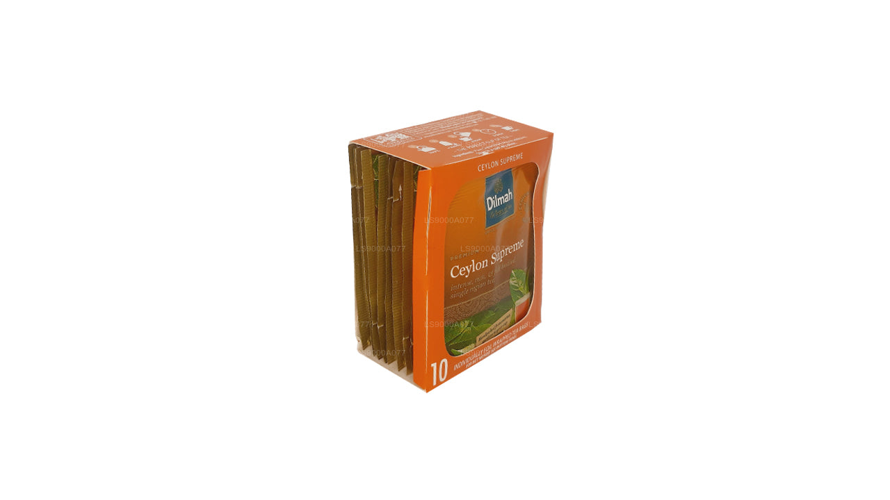 Dilmah Ceylon Supreme 10 sachets de thé (20 g)