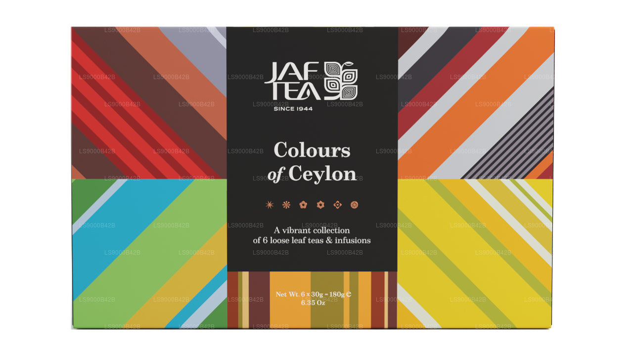 Coffret cadeau Jaf Tea Colours Of Ceylan (180 g)