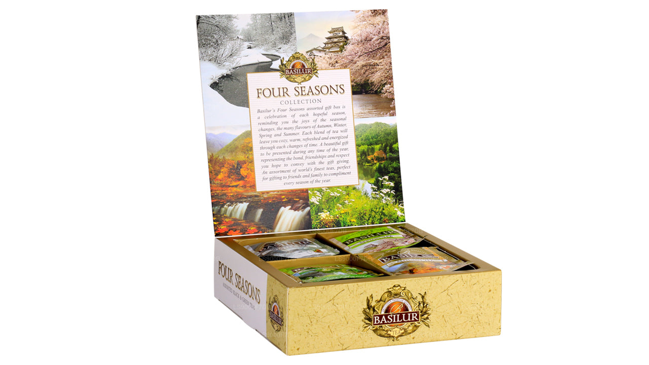 Basilur « Four Seasons Assorted » (70 g) 40 sachets de thé enveloppés