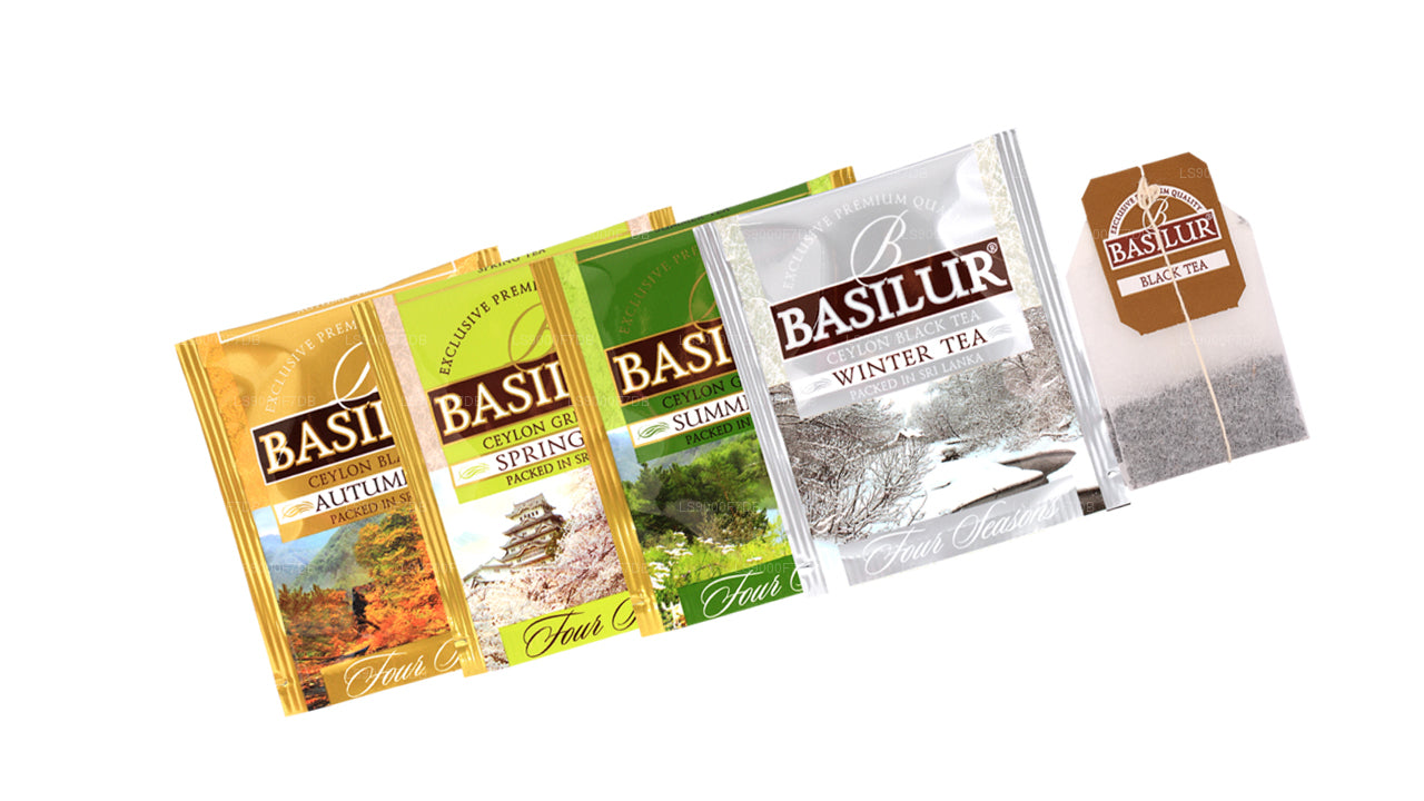 Basilur « Four Seasons Assorted » (70 g) 40 sachets de thé enveloppés