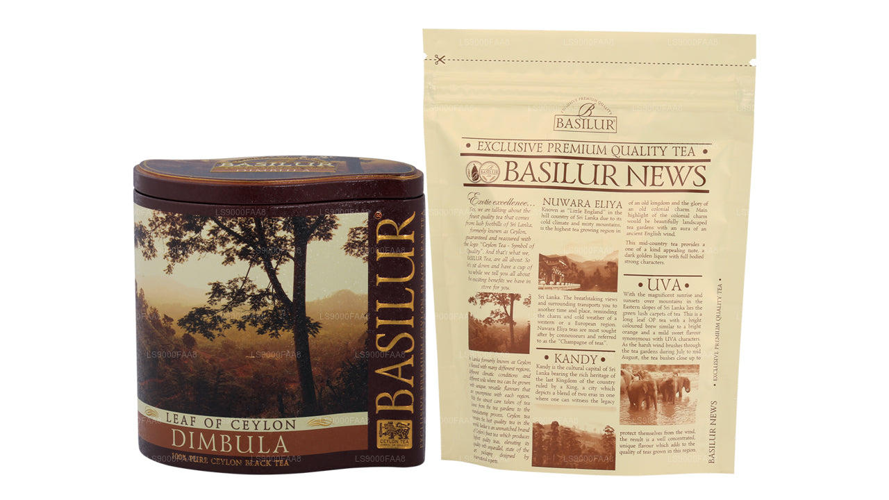 Boîte à feuilles de basilic de Ceylan « Dimbula » (100 g)