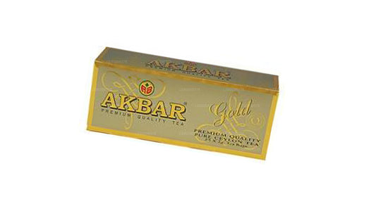 Thé de Ceylan Akbar Gold Premium 100 % pur (50 g) 25 sachets