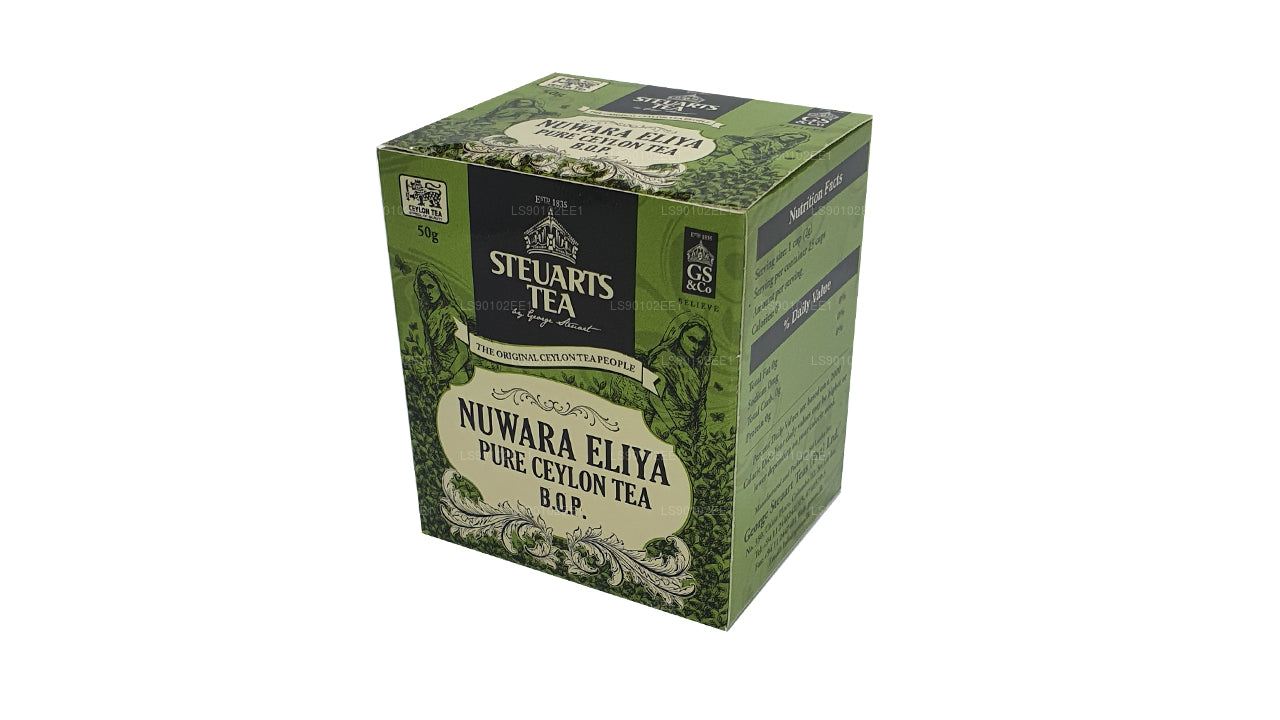 Thé en feuilles George Steuart Nuwara Eliya BOP (50 g)