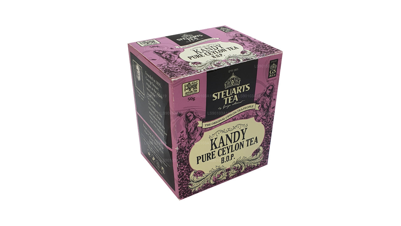 Thé aux feuilles George Steuart Kandy BOP (50 g)