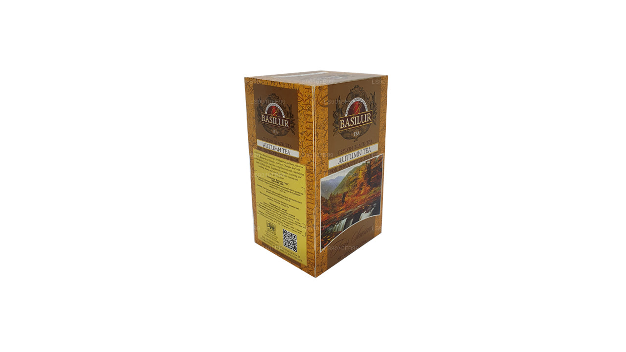 Thé noir à l'érable d'automne Basilur (40 g) 20 sachets de thé