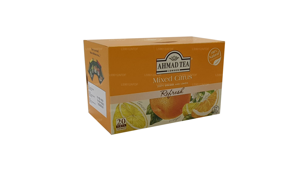 Thé aux agrumes mixte Ahmad Tea (40 g) 20 sachets de thé