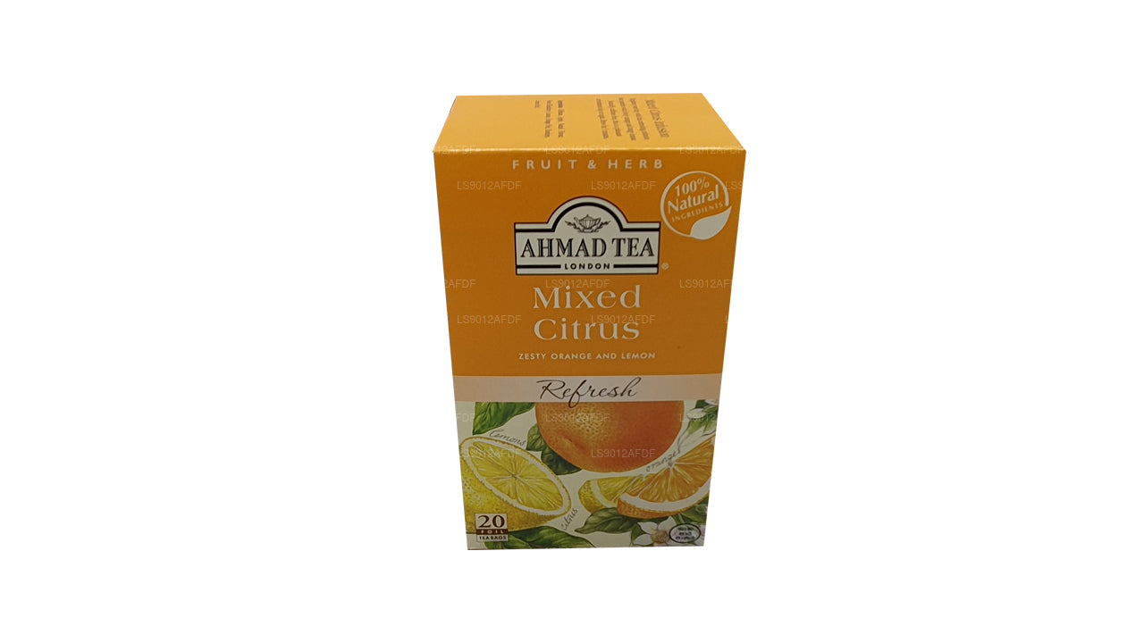 Thé aux agrumes mixte Ahmad Tea (40 g) 20 sachets de thé