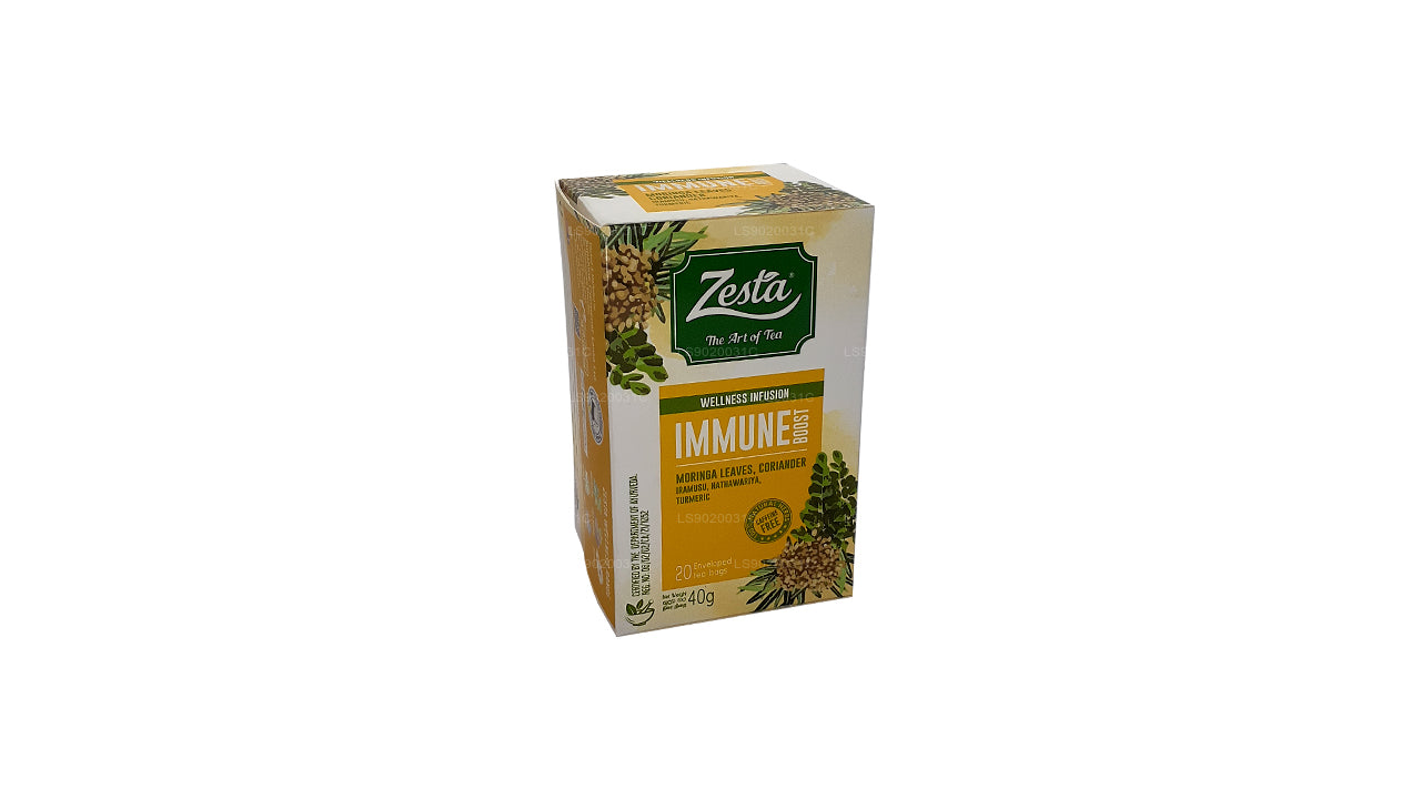 Zesta Immune Mornga Leaves, coriandre (40 g) 20 sachets de thé