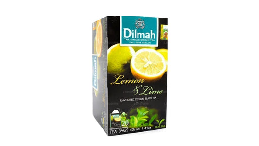 Thé aromatisé au citron Dilmah (30g) 20 sachets