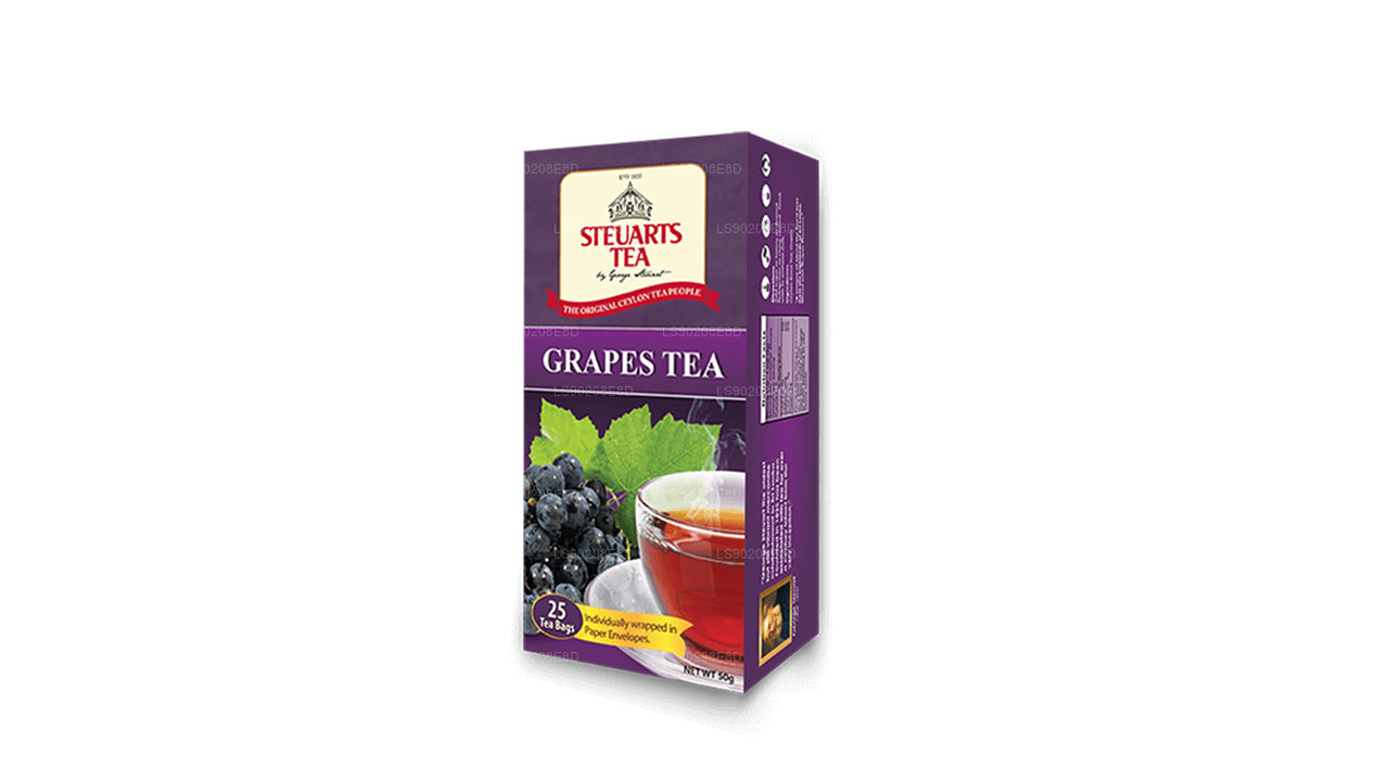 Thé aux raisins George Steuart (50g) 25 sachets de thé