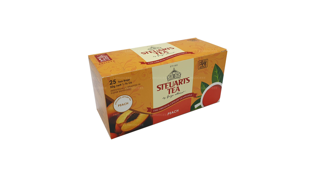 Thé à la pêche Steuarts (50g) 25 sachets