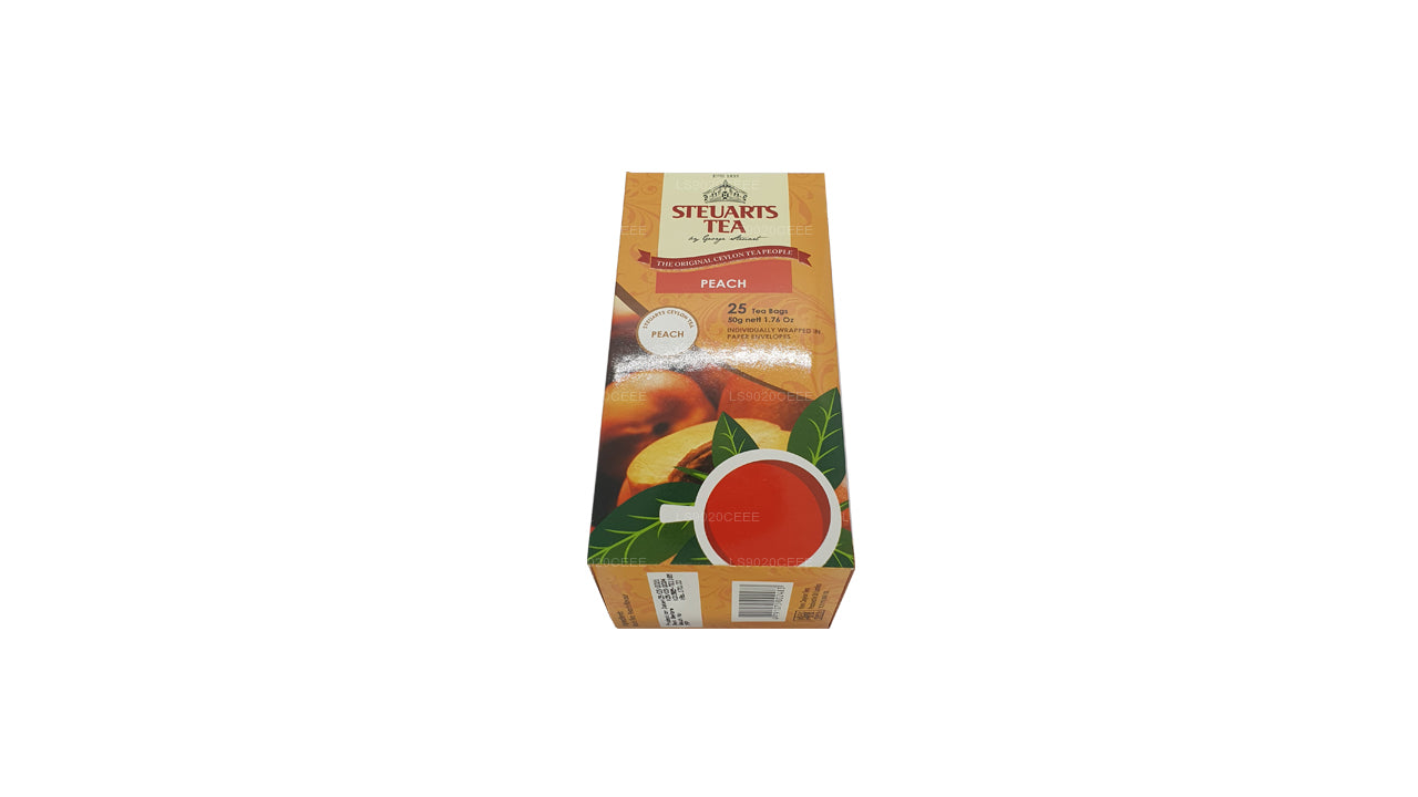 Thé à la pêche Steuarts (50g) 25 sachets