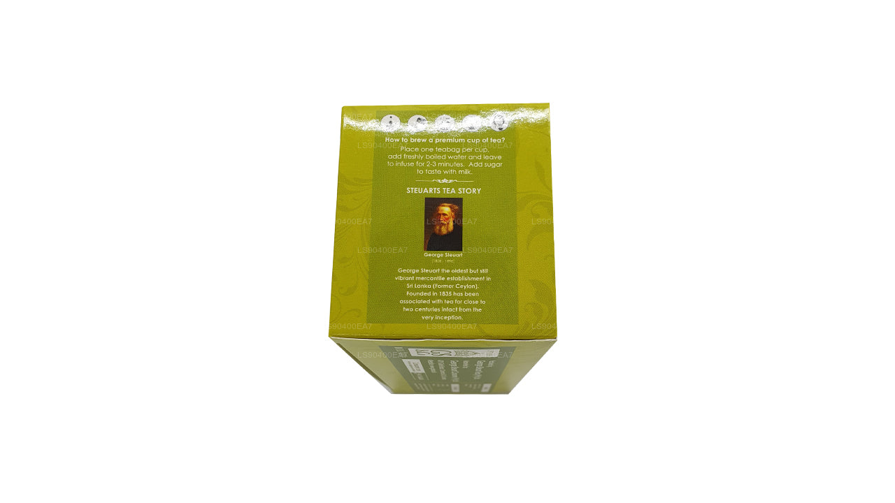 Thé vert pur George Steuart (50 g) 25 sachets de thé