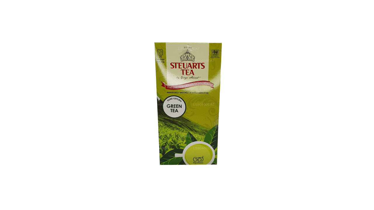 Thé vert pur George Steuart (50 g) 25 sachets de thé